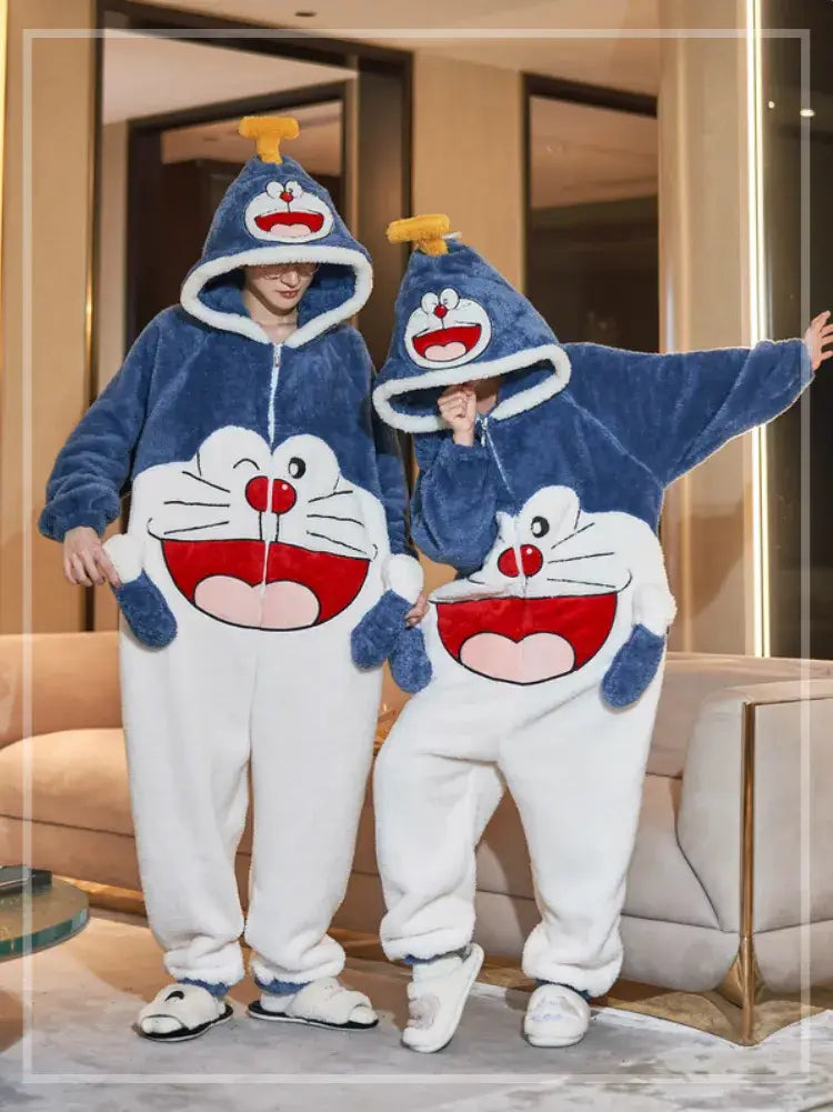 Happy Doraemon Kigurumi Onesie