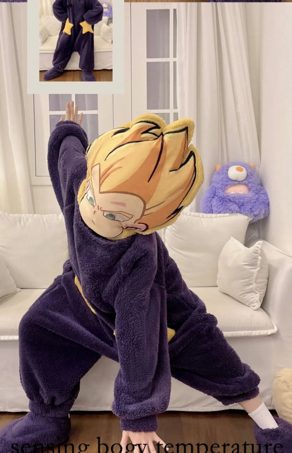 Funny Son Gohan Kigurumi Onesie