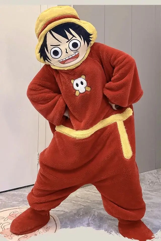 Funny Luffy Kigurumi Onesie