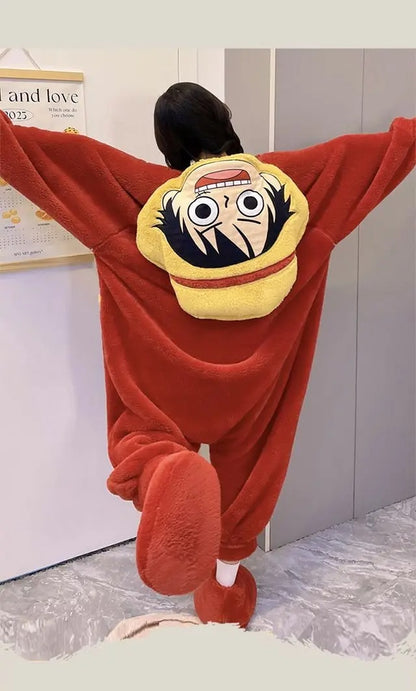 Funny Luffy Kigurumi Onesie