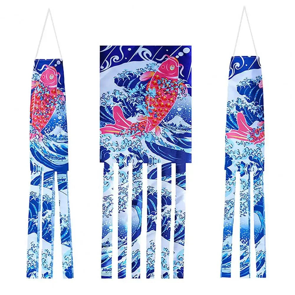 Kanagawa Wave Fish Koinobori