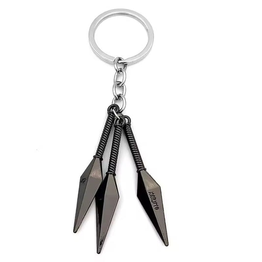 Triple Kunai Keychain