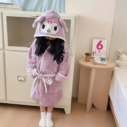 Kuromi Bathrobe