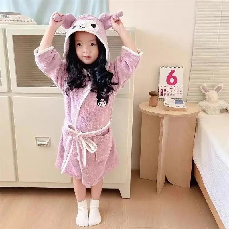 Kuromi Bathrobe
