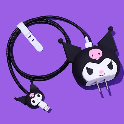 Kuromi Charging Cable Protector