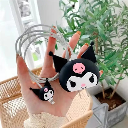 Kuromi Charging Cable Protector