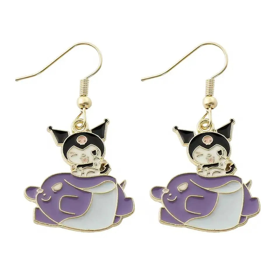 Kuromi Earrings