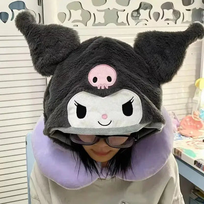 Kuromi Neck Pillow