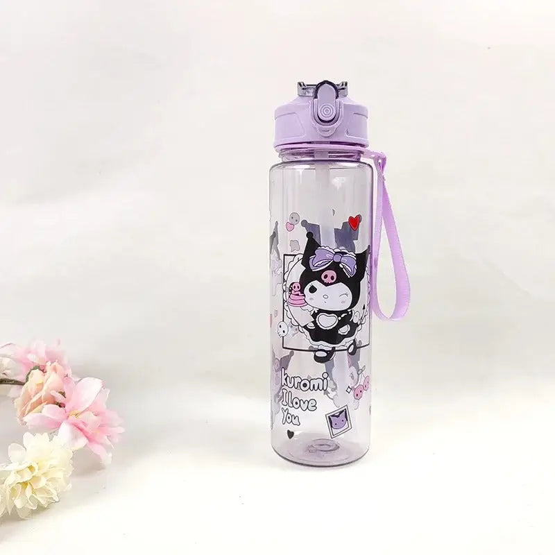 Kuromi Water Bottle