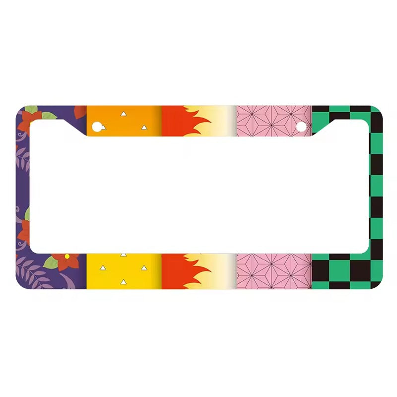 Hashira Anime License Plate Frame