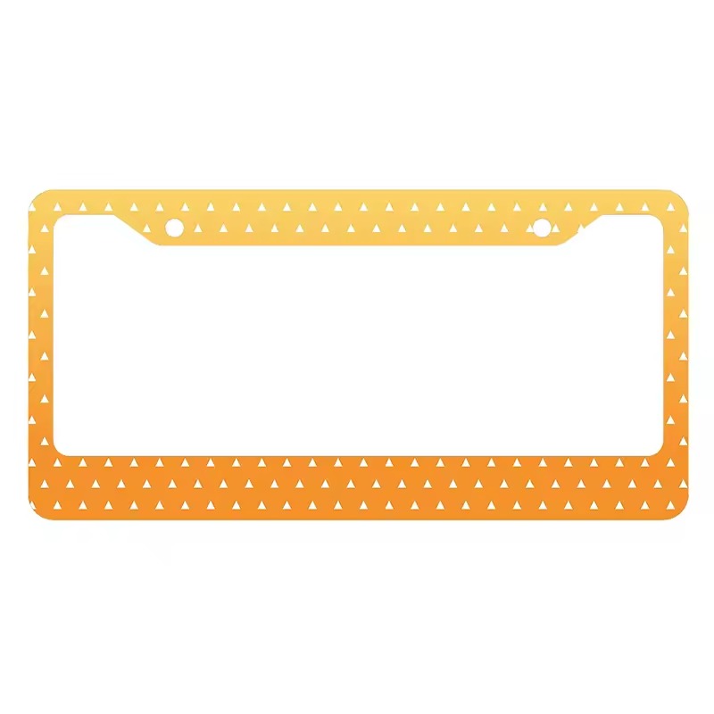 Zenitsu Anime License Plate Frame