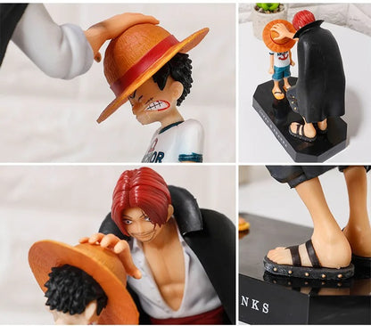 Luffy & Shanks Anime Figure