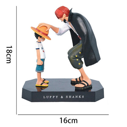 Luffy & Shanks Anime Figure