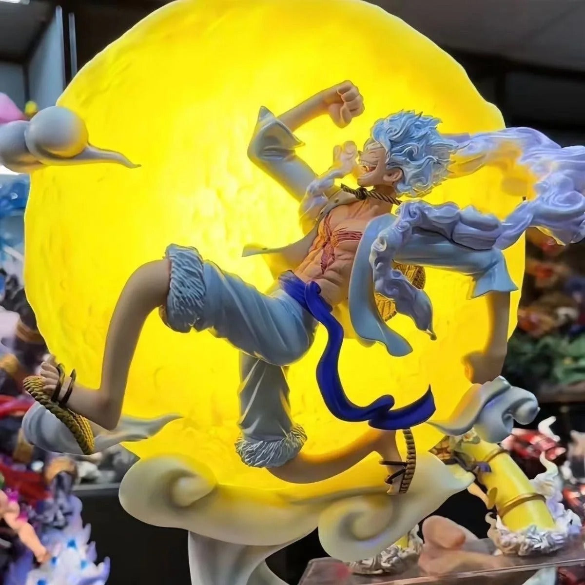 Luffy Gear 5 Moon Lamp