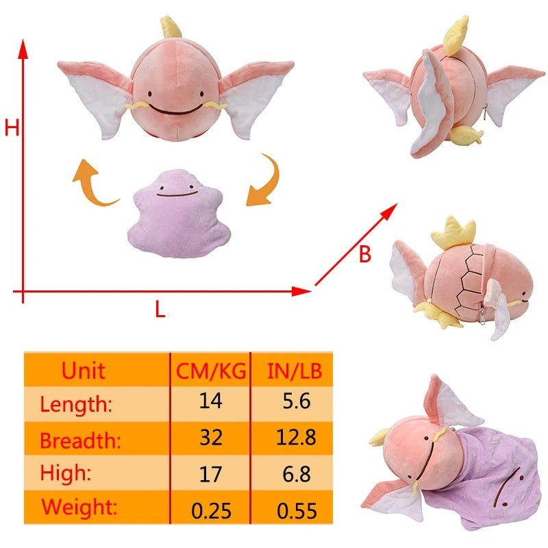 Ditto Magikarp Stuffed Plush