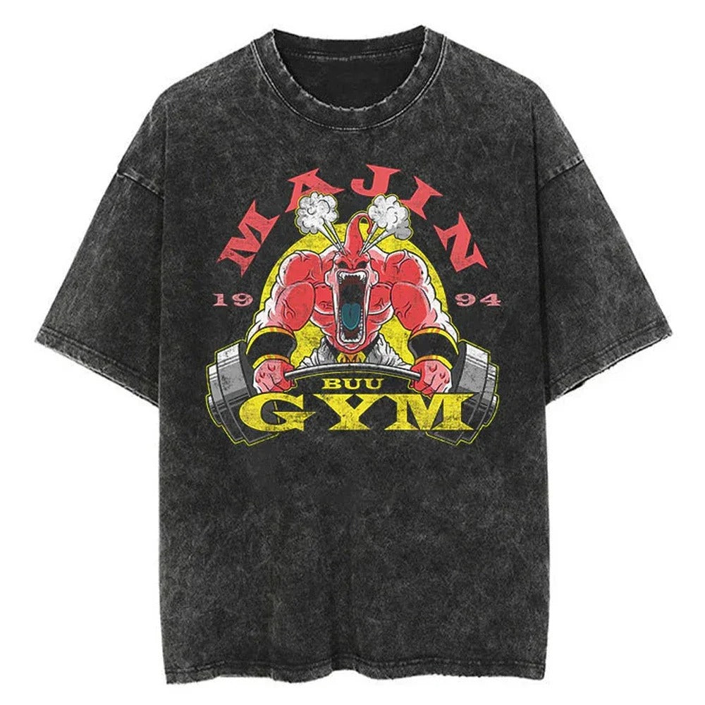 Majin Gym Vintage Anime Shirt