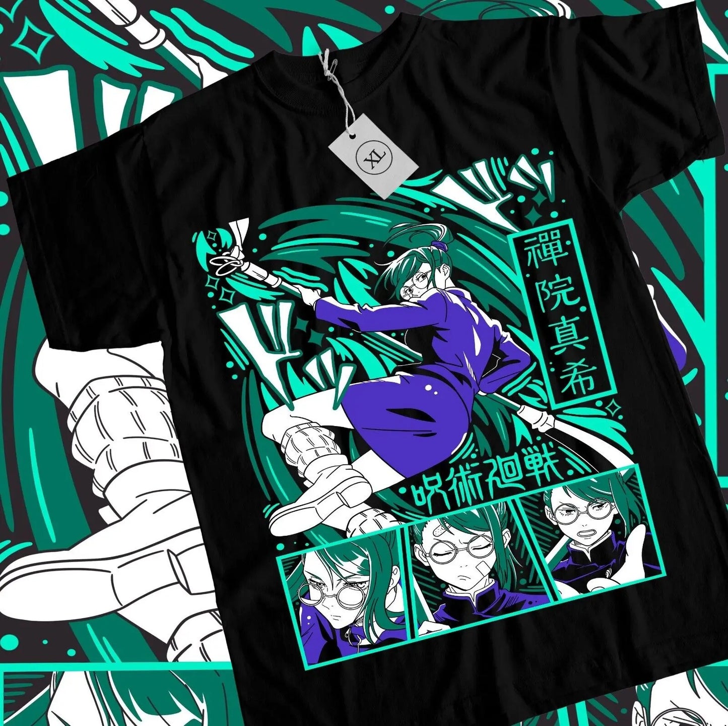 Maki Zenin Retro Anime Shirt