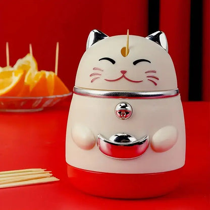 Toothpick Holder Maneki Neko