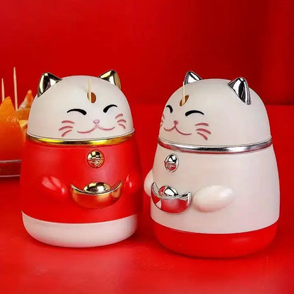 Toothpick Holder Maneki Neko