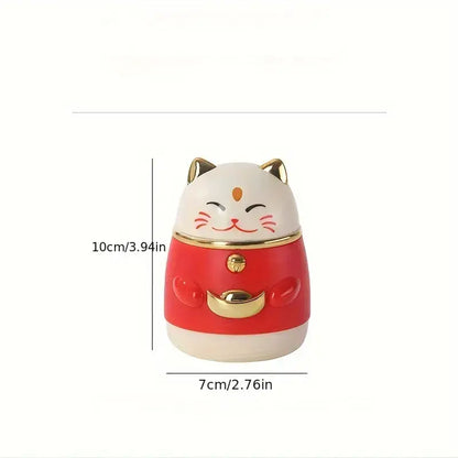 Toothpick Holder Maneki Neko