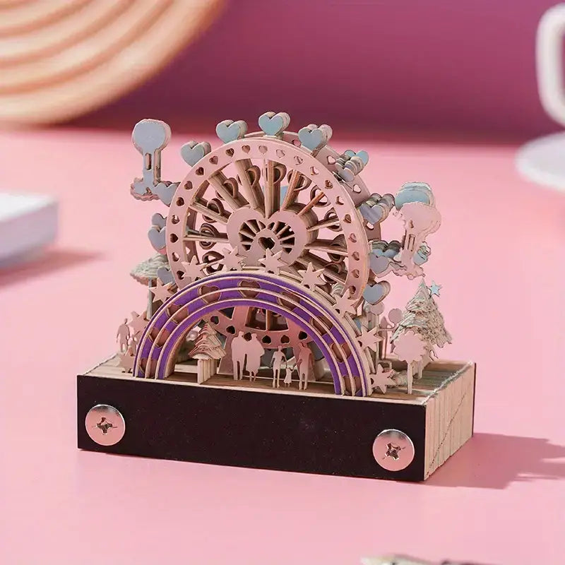 Ferris Wheel 3D Memo Pad Omoshiroi