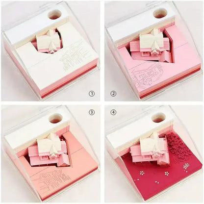 Sakura Home 3D Memo Pad Omoshiroi