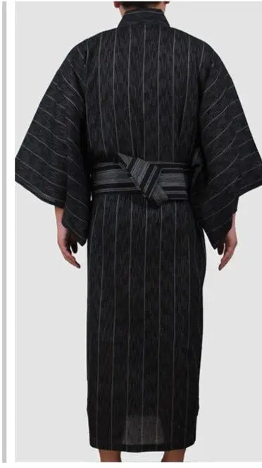 Black Traditional Men’s Yukata