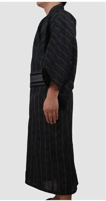 Black Traditional Men’s Yukata