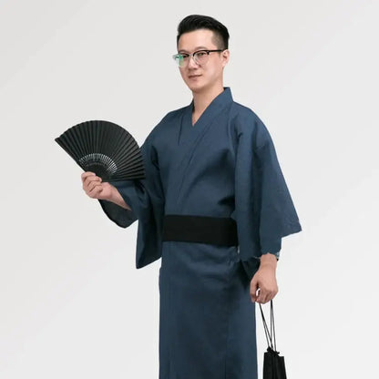 Navy Blue Men’s Yukata