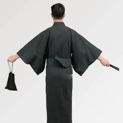 Charcoal Men’s Yukata