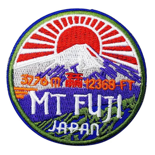 Mount Fuji Retro Patch