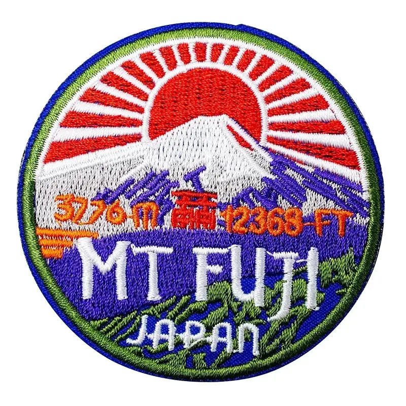 Patch rétro du Mont Fuji
