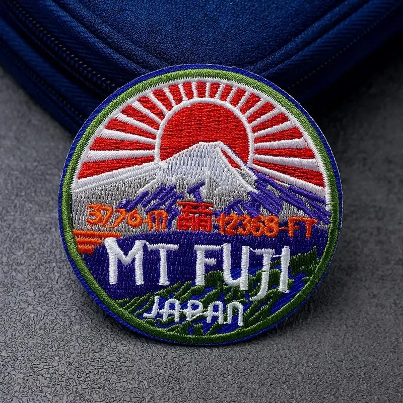 Mount Fuji Retro Patch