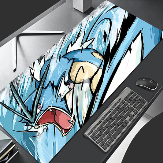 Gyarados Retro Anime Mouse Pad