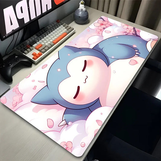 Kawaii Snorlax Anime Mouse Pad