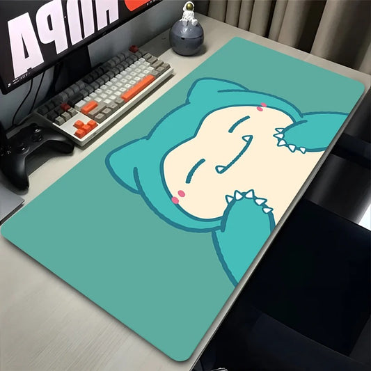 Cute Snorlax Anime Mouse Pad