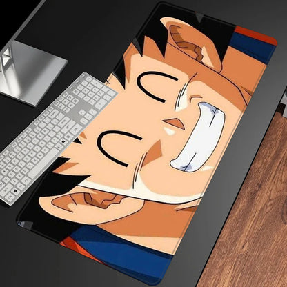 Happy Goku Anime Mouse Pad