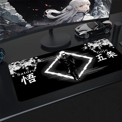 Gojo Glitch Anime Mouse Pad