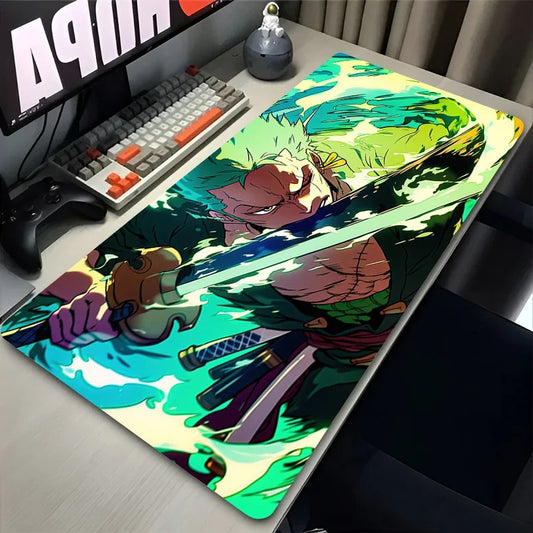 Zoro Retro Anime Mouse Pad