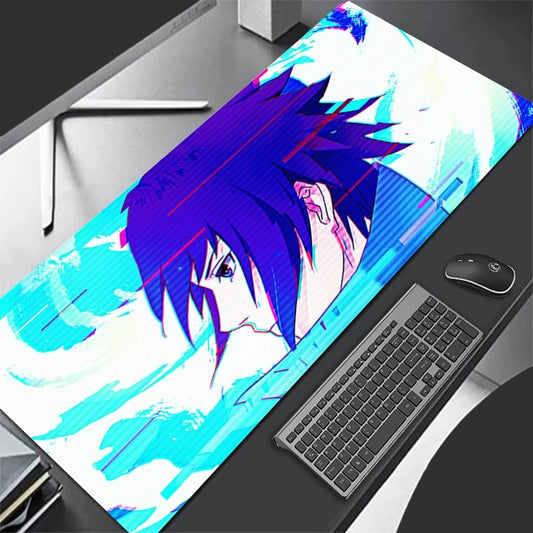 Sasuke Retro Anime Mouse Pad