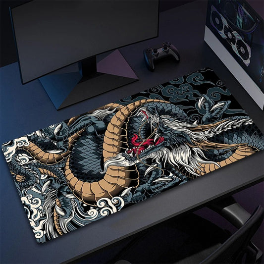 Legendary Japanese Dragon Mouse Pad