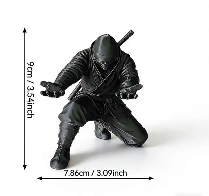 Ninja Pen Holder Figure size guide: 9 cm tall and 7.86 cm wide