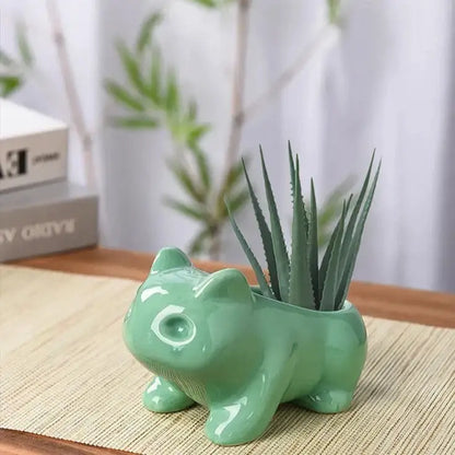 bulbasaur succulent amazon Cute Bulbasaur Plant Pot β πΉ JAPAN BOX