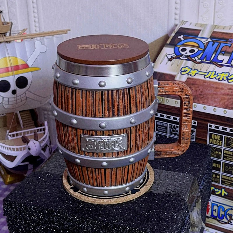 One Piece Barrel Pirate Mug