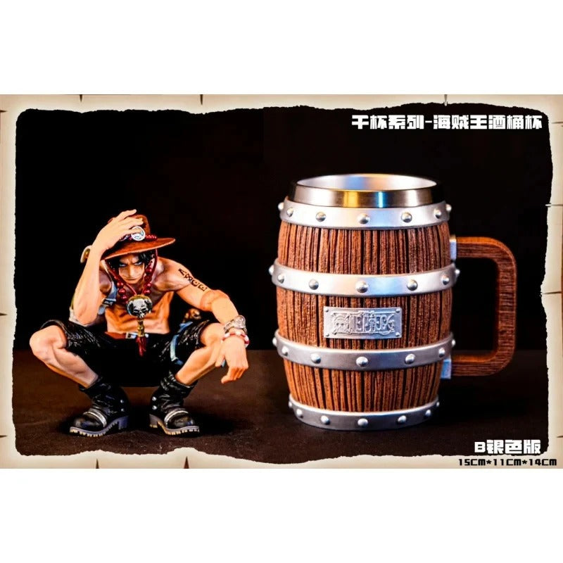 One Piece Barrel Pirate Mug