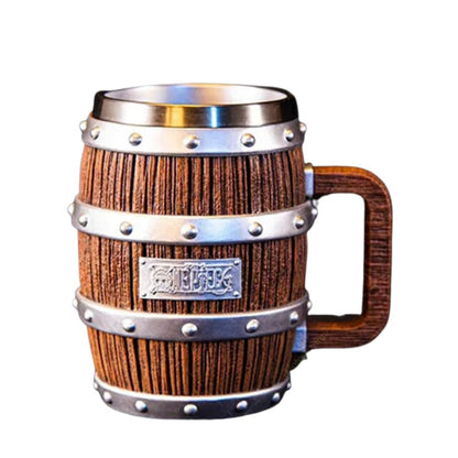 One Piece Barrel Pirate Mug