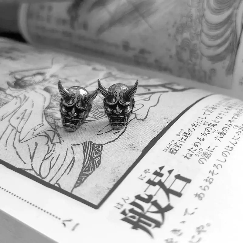 Oni Demon Earrings