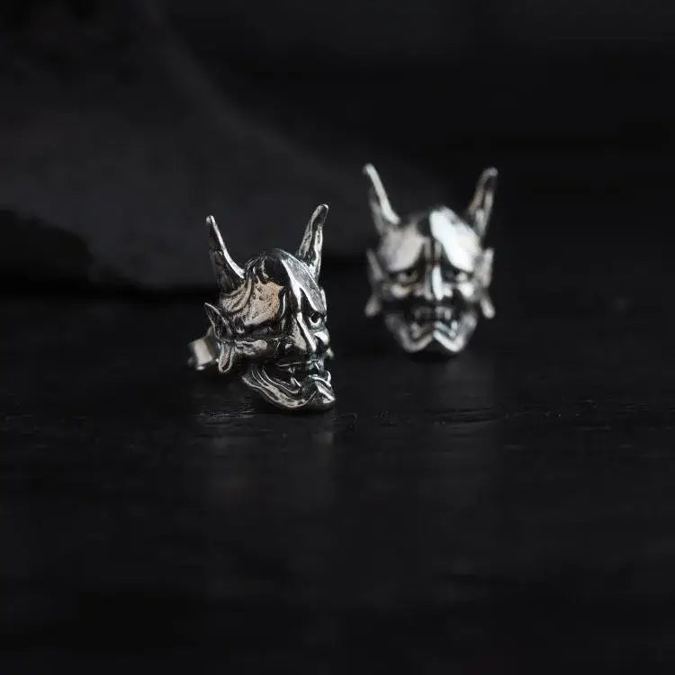 Oni Hannya Earrings