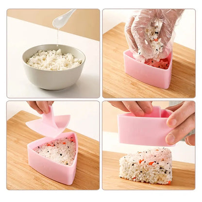 Kawaii Pink Onigiri Mold