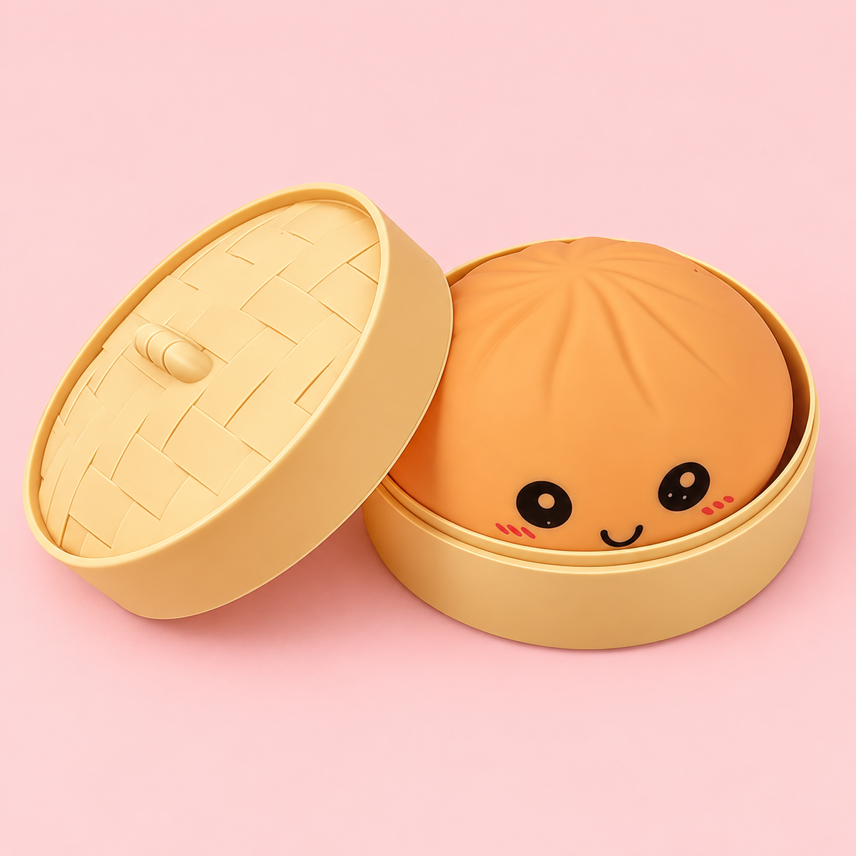 Orange Pastel Dumpling Squishy, additional product view 2
